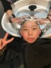 中学生以下（小学生込み）限定！炭酸シャンプーでカット　4000円(税込)