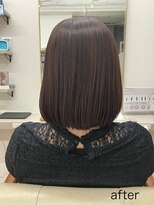 アルビス(arbis)&nbsp;白髪ぼかし/ショート/ショートカット/ショートボブ/縮毛矯正