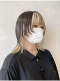 ◎ブロンドハイトーンカラーデザインカラーアンブレラカラー金髪