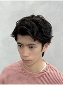 アンプバングショート×ニュアンスパーマ