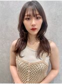 レイヤー/ネビージュ/韓国ヘア/イメチェン/縮毛矯正/中野/