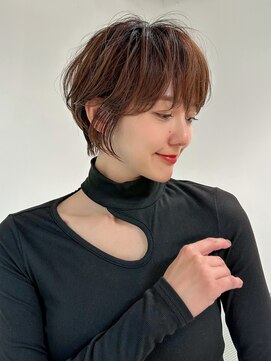 ロンドエニカ 大宮(Lond enika) ショート/ハイライトカラー/白髪/白髪ぼかし/くびれヘア/大宮