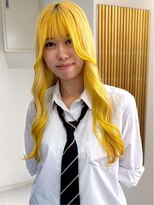 ムーン バイ ケンジ(moon by KENJE)&nbsp;（asuna）高校生カラー/ハイトーンカラー/イエロー