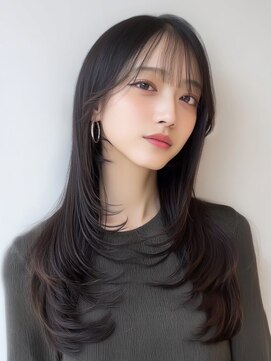 セントラル 三宮店(central) 20代30代ハッシュカット/韓国/ショコラアッシュ/髪質改善