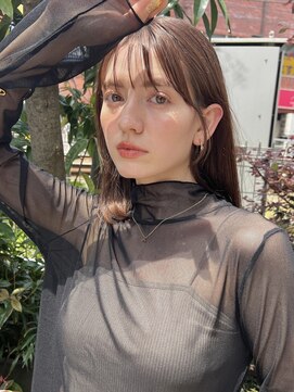 ジーナ 川崎(Zina) 髪質改善*レイヤーミディアムヘア*美髪【Zina川崎】