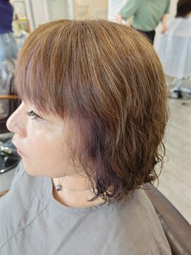 ファイン 三笠店(Fine) フェイスフレーミングカラー♪ラベンダー