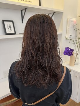 パール(PearL) 【PearL】ウェーブパーマ/髪質改善/ヘッドスパ/コテ巻きパーマ