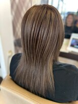 ヘアショップエヌアンドエー 久喜 栗橋店(hairshop N&A)&nbsp;暗髪でも重く見せないレイヤーミディ◎ハイライト/ブリーチ