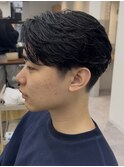 MEN’S HAIR/波巻ツイストスパイラル/フェザーパーマ/錦糸町