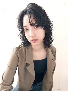 ファナ(fha-na) オシャレで簡単☆くせ毛風パーマスタイル