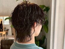 [髪質改善/ケアブリーチ/ダブルカラー/縮毛矯正/パーマ/men's]