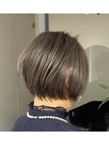 バンブークラシック(bamboo CLASSIC) くびれショートボブ40代50代グレイカラー白髪染め白髪ぼかし