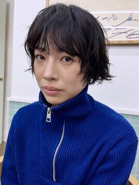 ボブパーマ/ニュアンスパーマ/くせ毛カット/くせ毛ボブ