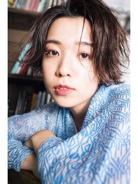 レターバイノベル(letter by novel) letter ~ 外ハネショート＆センターパート~