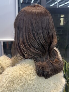 ビューブルー 亀戸錦糸町(VIEW BLUE) ◎小顔前髪レイヤーラベンダーグレージュくびれミディアム