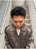 【清潔感】セット簡単メンズショートパーマ/直毛改善/朝ラク