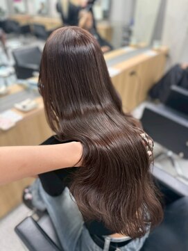 ペレ 原宿(PELE) ダブルカラー/ケアブリーチ/羽エクステ/原宿