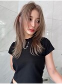 お洒落レイヤーカットハッシュカットレイヤーボブ国分寺韓国ヘア