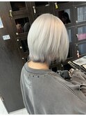ウルフカット/ホワイトシルバー【錦糸町北口】