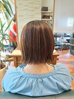 ルッカランス 王子店(Lucca Lance)&nbsp;3月　ハイライト　きりっぱなし　ボブ