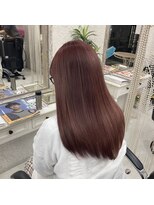 アヴニール アックス(Avenir axe) ブリーチ1回/ピンクブラウン