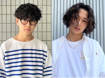 KENJE HOMME Men's 渋谷【ケンジオムメンズシブヤ】Men'sパーマ【4/1NEWOPEN(予定)】の写真/パーマが得意なメンズサロン!!トレンドを抑えたメンズパーマはおまかせください◎似合うスタイルをご提案◇