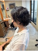 【山本智文】メンズレイヤーボブパーマ