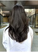 レイヤーカット バタフライレイヤー 顔まわりカット 海外ヘア
