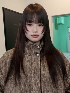 スリット(slit) ブラウン×インナーデザインウルフ