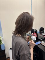 シェルフィ アピタ長久手店 ミディアムレイヤースタイル