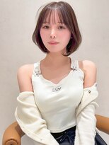 ヨリ ルトロワ 札幌大通(yori Le_trois)&nbsp;前髪イメチェンピンクベージュクールショートレイヤーカット