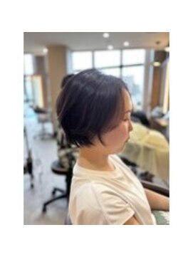 クレイン バイ パプスドコワフュール 宝塚中山寺(Crane by Pap'sde coiffeur) 【乾かすだけでまとまる】大人ショートカット