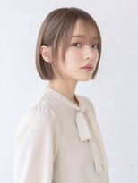 キセイ イオンモール富谷店(KISEI) ベージュ系シースルーバングタッセルボブ20代30代40代