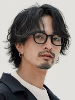 フィフス(fifth)&nbsp;原宿メンズパーマサーフカール波巻きパーマセンターパートウルフ