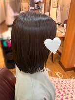 ヘアーメイク スロー(Hair make Slow)&nbsp;切りっぱなしボブ