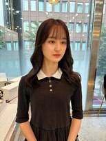 ジーナ 札幌大通(Zina) 髪質改善*グレージュ*韓国風レイヤー*暗髪*Zina札幌大通