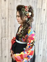 ヘアースペース ムーン(Hair Space MOON) 袴や着物のヘアーセットと着付は北区表町ヘアスペースムーンで!