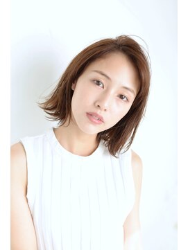 サンク ドリームプラザ店(CINQ) 【CINQ】大柳 前下がりショートボブ/外ハネ