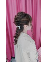 ハナココ 水戸店(hana Coco) ゆるフワえび編み♪結婚式 二次会 花嫁 お呼ばれ 水戸 大工町