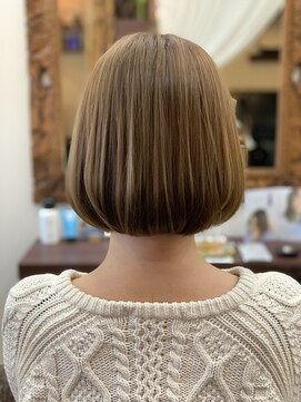 パチャールヘアー(PACAR HAIR) シースルーショートボブ