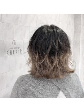 シェリール(CHERiR) ミルクティーグレージュグラデーション☆