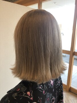 ザ ラブズ ラフズ ヘアー 本店(the loves laughs hair) ハイトーンミルクティー