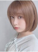 大人可愛い丸みボブ/ころんとボブ/ミニボブ/愛されショートボブ