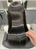 小顔オリーブカラーボブルフハイライトカラークールショート