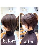 ロンド レグリーズ 立川(Lond leglise)&nbsp;【山方　直也】大人かわいい×マッシュショート×小顔×耳かけ