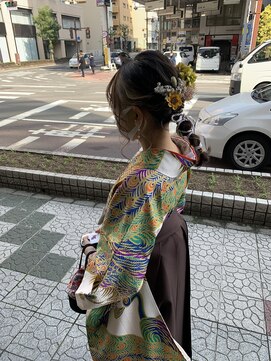 ボアップ 新居浜店(boappu) #着付け #ヘアセット #カラー #スタイリング