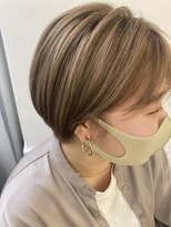 ネオリーブ チロル 横浜西口店(Neolive CiroL.)&nbsp;ハイトーン×マッシュショート