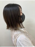 【北見】#切りっぱなしボブ#外ハネ#前下がり