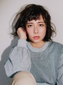 フラミューム たまプラーザ(flammeum) エアリーボブ×アッシュブラウン【フラミュームたまプラーザ】