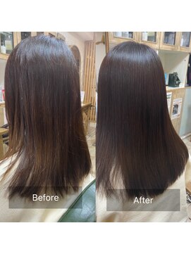 クート(ku-to+) 『髪質改善ストレート』リタッチ矯正『南浦和』